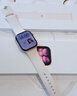 Apple/苹果 Watch S11 智能手表GPS款46毫米玫瑰金色铝金属表壳淡桃粉色运动型表带M/L MEVU4CH/B 实拍图
