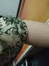 德玛纳（dme）【通勤抽褶印花衬衫】夏V领短袖雪纺衬衣女装上衣 实拍图