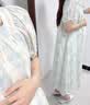 革曼孕妇连衣裙夏季2026新款高级感孕妇装宽松大码时尚遮肚长裙雪纺裙 图片色 XL(建议130-150斤) 实拍图
