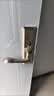 虎顿（HOTUN）家用免改孔卧室木门锁房间门把手锁室内门锁可调节锁具KTS02-M160 实拍图