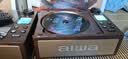 aiwa爱华BT-3100便携式CD播放机U盘蓝牙音响FM收音机复古文艺音乐播放器FM收音机唱片机 木纹 实拍图