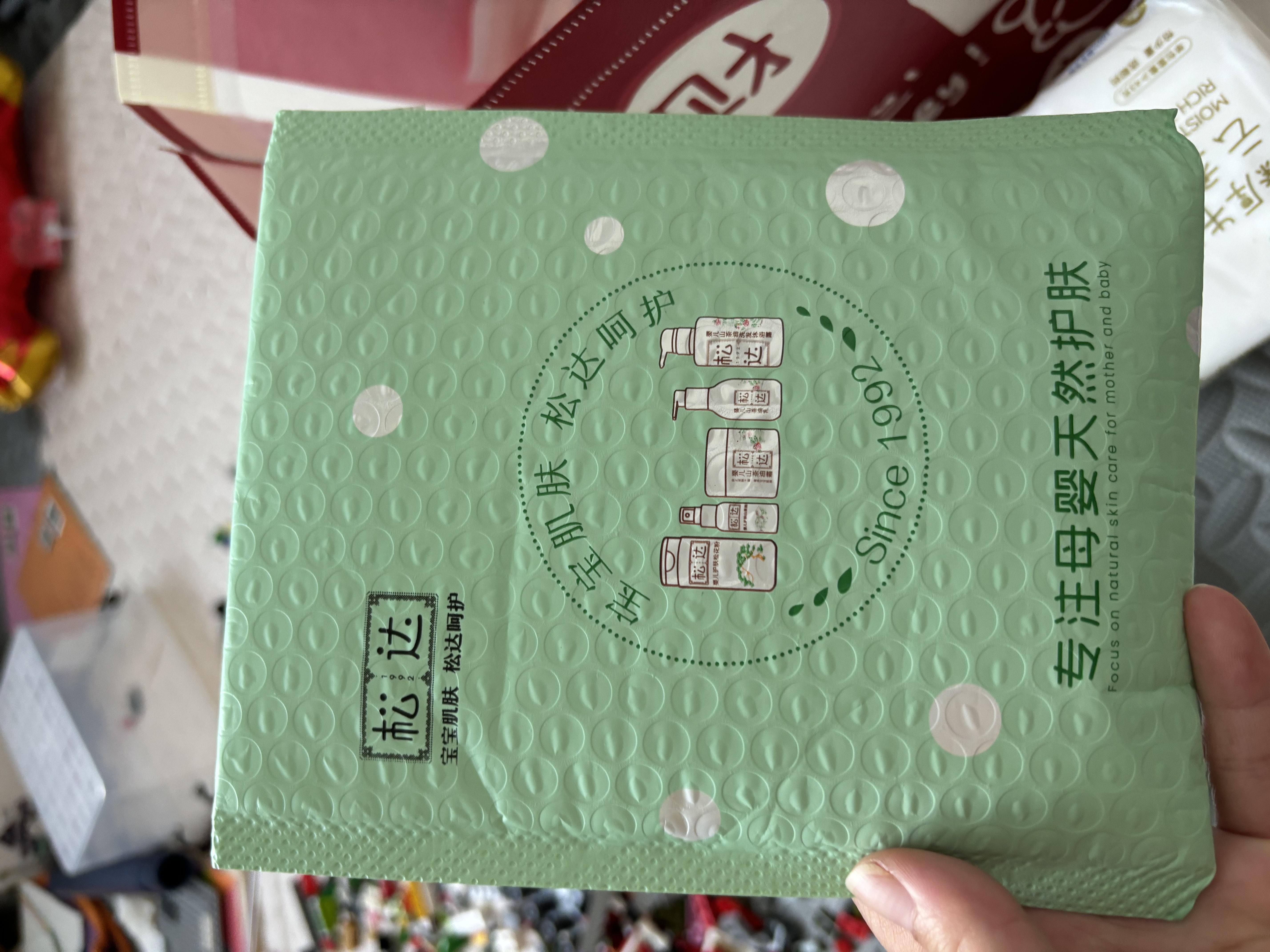 棉柔世家（FulCotton）母婴绵柔巾平纹80抽一次性洗脸巾宝婴儿宝干湿两用巾可擦洗可卸妆 【全网热卖30w+】手慢无 80抽*3包 实拍图