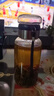 【送杯套】大容量加厚玻璃杯子便携杯茶水分离带杯套泡茶水杯 透明 1000ml吨吨桶 1只装 实拍图