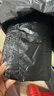 鹿晴家用垃圾袋加经济厚黑色手提背心式厨房大捆装中号物业酒店塑料袋 400只装 豪华加厚款 实拍图