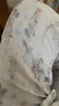 婧麒（JOYNCLEON）月子服夏薄款竹棉孕妇睡衣产后哺乳待产胸垫家居服 蓝L Jyz157092 实拍图