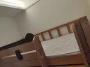 可颜上下铺床儿童床男孩女孩卡通高低床子母床双层床小户型实木上下床 爬梯款 上床宽115  下床宽135 实拍图