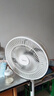美的（Midea）【闪拆系列】一键闪电拆装直流变频家用语音电风扇一级能效轻音落地扇大风力卧室立式电扇SDJ30BC 实拍图
