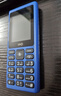 HMD101 4G全网通 传承诺基亚经典 双卡双待 直板大按键大字体学生老人功能机备用AI手机 蓝色 实拍图