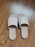 MUJI 男女通用 黄麻混 室内外拖鞋 男式女式 无性别 家居鞋 前开/原色 27.5 cm/XL/45码(2.0) 实拍图