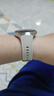 华为HUAWEI WATCH 5 42mm基础款不锈钢表壳金星白素皮复合表带X-TAP智感窗eSIM通话手表 实拍图