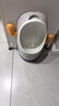 babycare儿童马桶男宝宝小便器儿童站立式便盆1-3岁尿尿神器挂墙式 希瑟紫 实拍图
