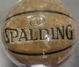 斯伯丁（SPALDING）篮球飞行员06十字型防尘吸湿皮料室内外通用7号成人青少年77-739Y 实拍图