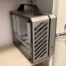 方糖机械大师  酷方 C26 声波 迷你 Matx 支持135mm塔式风冷 SFX电源 手提 机箱 透气面板 桌面小型机箱 月光银Air-前置TPYE C 官方标配 实拍图