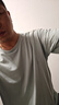 安踏（ANTA）冰丝速干短袖t恤男2026夏季新款男士高端半袖男装青少年运动衣服 展翅蓝（冰丝速干-肩膀标） L /175(120-140斤） 晒单实拍图