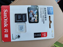 闪迪（SanDisk）128GB TF（MicroSD）4K内存卡 行车记录仪 监控摄像头专用 循环录制10,000小时 高耐用存储卡 实拍图