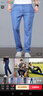 真维斯（Jeanswest）牛仔裤男2026夏季薄款宽松直筒裤百搭男裤子休闲长裤浅蓝36 实拍图
