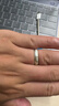 中国黄金（CHINA GOLD）足银999卷草纹戒指心经开口实心复古内壁心经男女款生日礼物 足银卷草纹【约4g】 实拍图