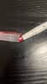 uni三菱 双头荧光记号笔 学生作业手账绘画标记笔彩色笔 细0.4mm粗4mm PUS-103T 1支/袋 烟红色 实拍图
