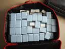 紫湖麻将牌手搓家用麻将42mm高档一级品144张牌天空蓝双玉色麻将 实拍图