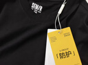 森马【纯棉3A抗菌】短袖T恤男夏季运动休闲短袖男款圆领打底衫白色t恤 实拍图