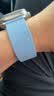 W&P适用苹果手表表带apple watch S11/10/9/8/7/SE3/ultra3/2双色液态硅胶运动透气iwatch磁吸表带 实拍图