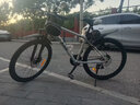 京东京造 XC350山地自行车铝合金禧玛诺21速油压碟刹成年人学生17寸时空银 实拍图