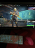 SANC盛色23.8英寸2K原生180Hz FastIPS显示器10bit 硬件低蓝光 小夜灯耳机挂架 电脑电竞屏幕 G52E Max 实拍图