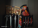 火鸡面混合口味泡面蟹黄76g芝士火鸡拌面整箱袋装方便面零食 韩式超辣火鸡面73g*5包 实拍图