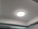 欧普照明（OPPLE）全光谱护眼吸顶灯卧室灯智能LED照明灯具简约现代快装圆形 实拍图