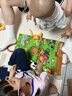 jollybaby 0-1岁宝宝婴儿触摸尾巴立体布书礼盒早教玩具 农场立体布书礼盒 实拍图