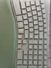 B.O.W航世 K308DL人体工学三模有线无线蓝牙充电键盘106键 笔记本ipad平板电脑通用护腕手托键盘 抹茶绿 实拍图