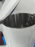 美的（Midea）【价低头部主播9折】电热水壶烧水壶食品级304不锈钢自动断电双层防烫全钢无缝1.5L容量 MK-HJ1566 实拍图