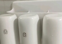 懒角落牙刷置物架卫生间浴室免打孔壁挂式收纳架牙缸杯具套装漱口架三杯 实拍图