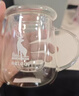 物生物（RELEA）玻璃杯男女士茶水分离杯耐高温办公泡茶杯带把高硼硅水杯花茶杯子 实拍图