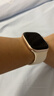Apple/苹果 Watch S11 智能手表GPS+蜂窝款46毫米玫瑰金色铝金属表壳淡桃粉色运动型表带S/M MFDG4CH/B 实拍图