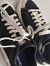 FILA FUSION斐乐女鞋帆布鞋女 低帮板鞋POP轻质帆布鞋休闲运动鞋女 黑-BK 38.5 实拍图