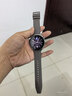 华为（HUAWEI）手表原装watch3丨GT丨GT2丨2e丨Pro丨buds真皮运动氟橡胶原装表带 华为GT3Pro原装表带皮表带灰色-22mm简装 watch3/GT/GT2/GT2E/Pro 实拍图