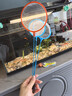 鱼缸捞鱼网水族箱用品大全小渔捞捕捞鱼网兜观赏鱼丰年虾网捞密网 大中小密网各一个颜色随机 实拍图