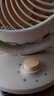 美的（Midea）【小型风扇】轻音台式桌面空气循环扇家用柔风电风扇宿舍办公迷你台扇落地扇空调伴侣 GAF18AD 实拍图