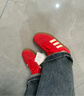 adidas「T头鞋」VL COURT复古休闲板鞋德训鞋男女阿迪达斯轻运动   浅猩红/暖香草色/黄色 (推荐女生买小半码)   42 实拍图