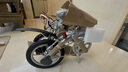 大行（DAHON） 412折叠自行车14英寸单速超轻迷你铝合金学生成人单车BYA412 银色 实拍图