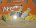 农夫山泉100%纯果汁NFC果汁300ml*12瓶缤纷礼盒(6橙汁+6芒果汁) 实拍图
