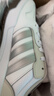 adidas ENTRAP美式校园风运动少年感复古篮球风板鞋男女阿迪达斯   白色/暗银金属/树脂黄   38.5 实拍图