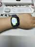 Apple/苹果 Watch S11 智能手表GPS款46毫米银色铝金属表壳雾紫色运动型表带S/M MEVW4CH/B 实拍图