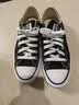 匡威（Converse）All Star夏季经典帆布男女低帮休闲运动鞋黑色101001 101001/黑色 37.5 实拍图