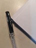uni三菱 UM-153耐水速记中性笔1.0mm 签字笔书写顺滑 双珠水笔 黑色 5支装 实拍图