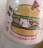 可爱fufu生日蛋糕马克杯带盖勺陶瓷杯送女生高颜值有意义生日礼物 汉堡生日蛋糕杯+盖+勺1个350ml 实拍图