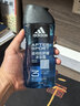 阿迪达斯（adidas）沐浴露男士专用洗发水洗面奶三效合一游泳去氯小瓶旅行装250ml 实拍图