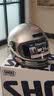 SHOEI Glamster复古全盔 日本原装进口摩托车头盔VESPA拿铁自由跑盔 ABIDING TC-10 XXL 实拍图