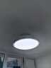 华硕照明AI语音智能控制卧室餐厅无叶隐形风扇灯吸顶静音变频电扇吊扇灯 实拍图